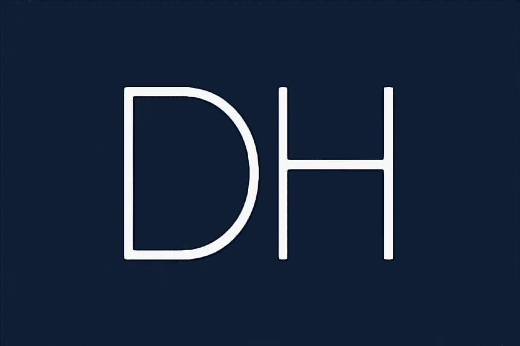 Logotipo para o site de visualização de documentários online Documentary Heaven.