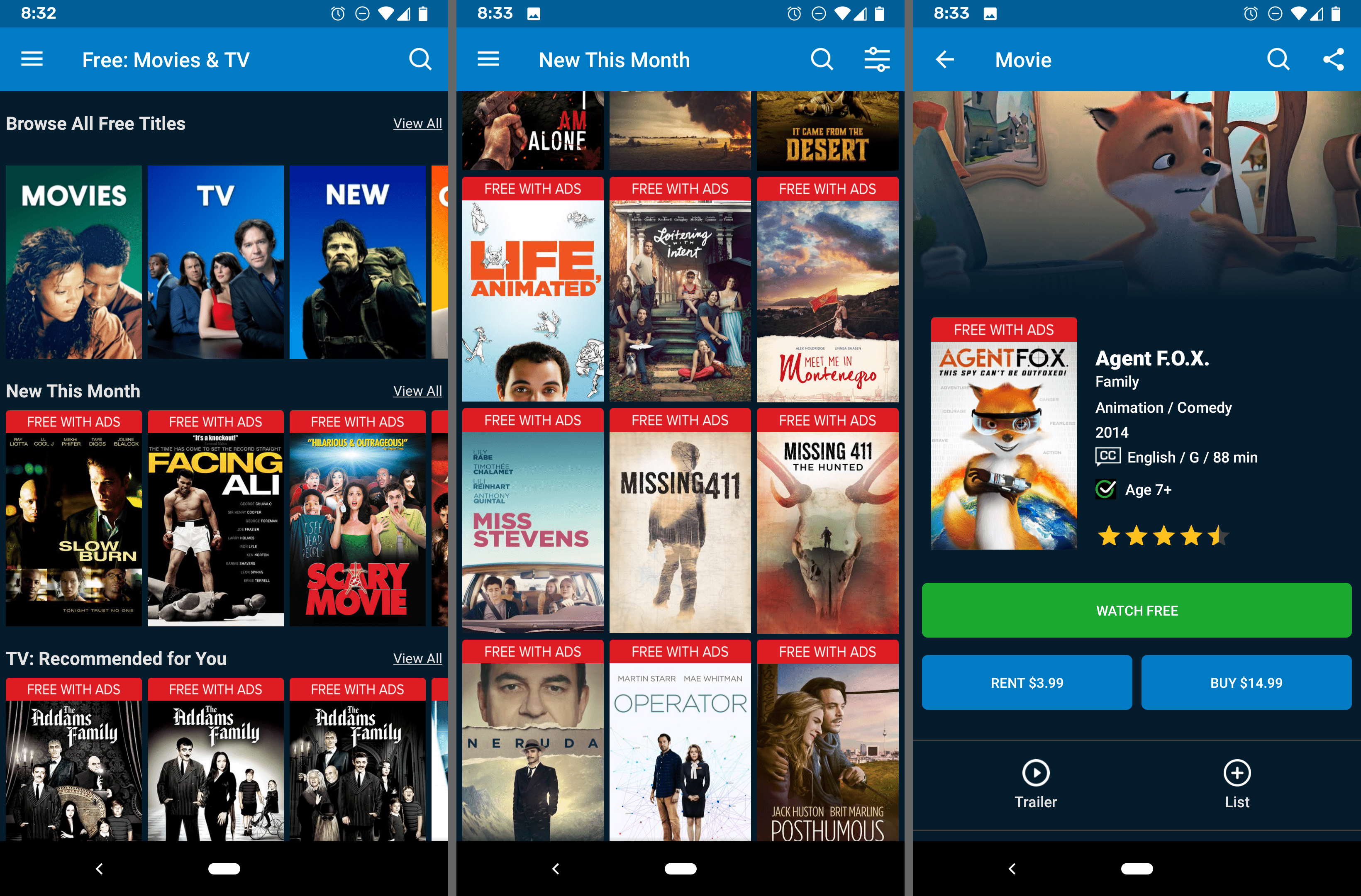 free movie download android