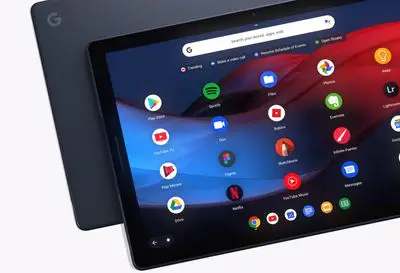 O Google Pixel Slate é um tablet Chrome OS.