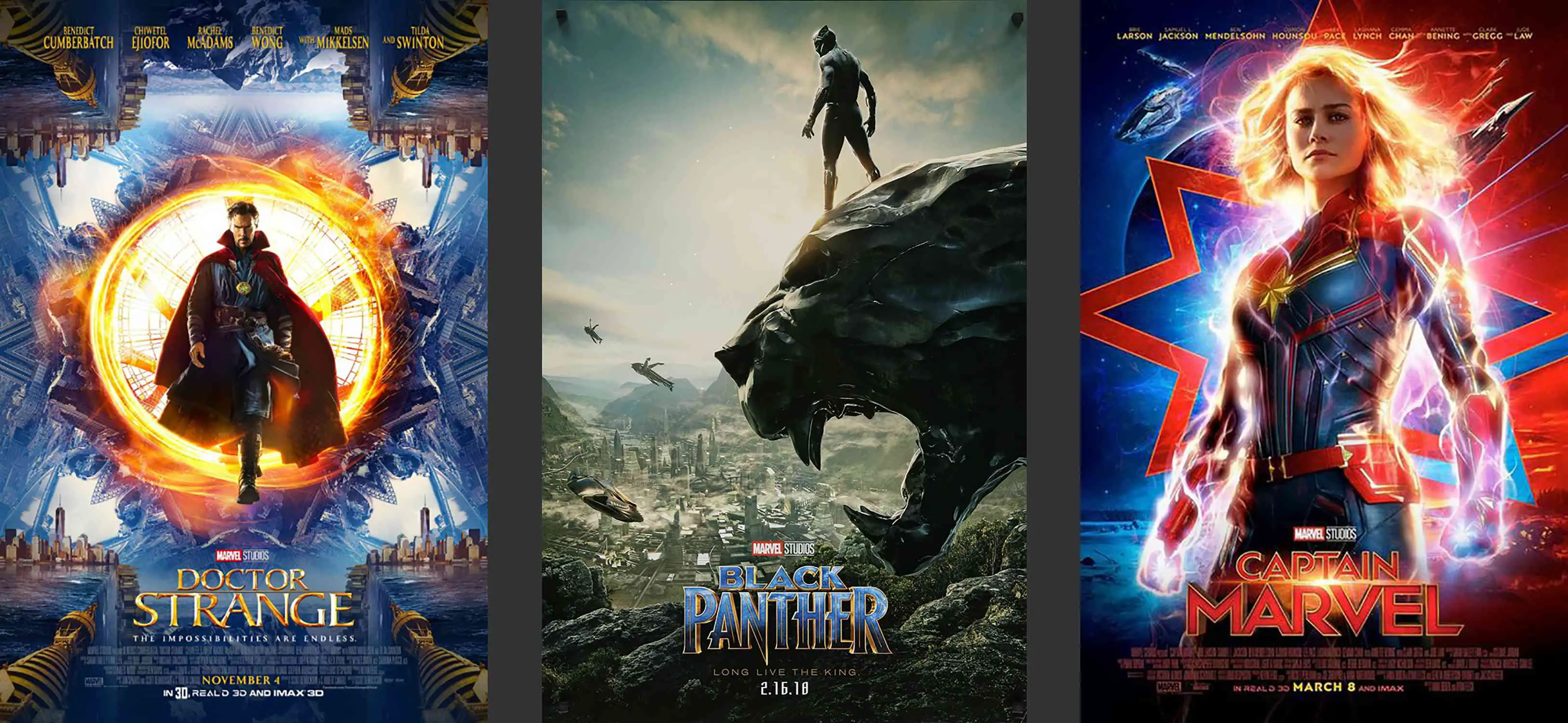 Cartazes da fase 3 da Marvel Movies