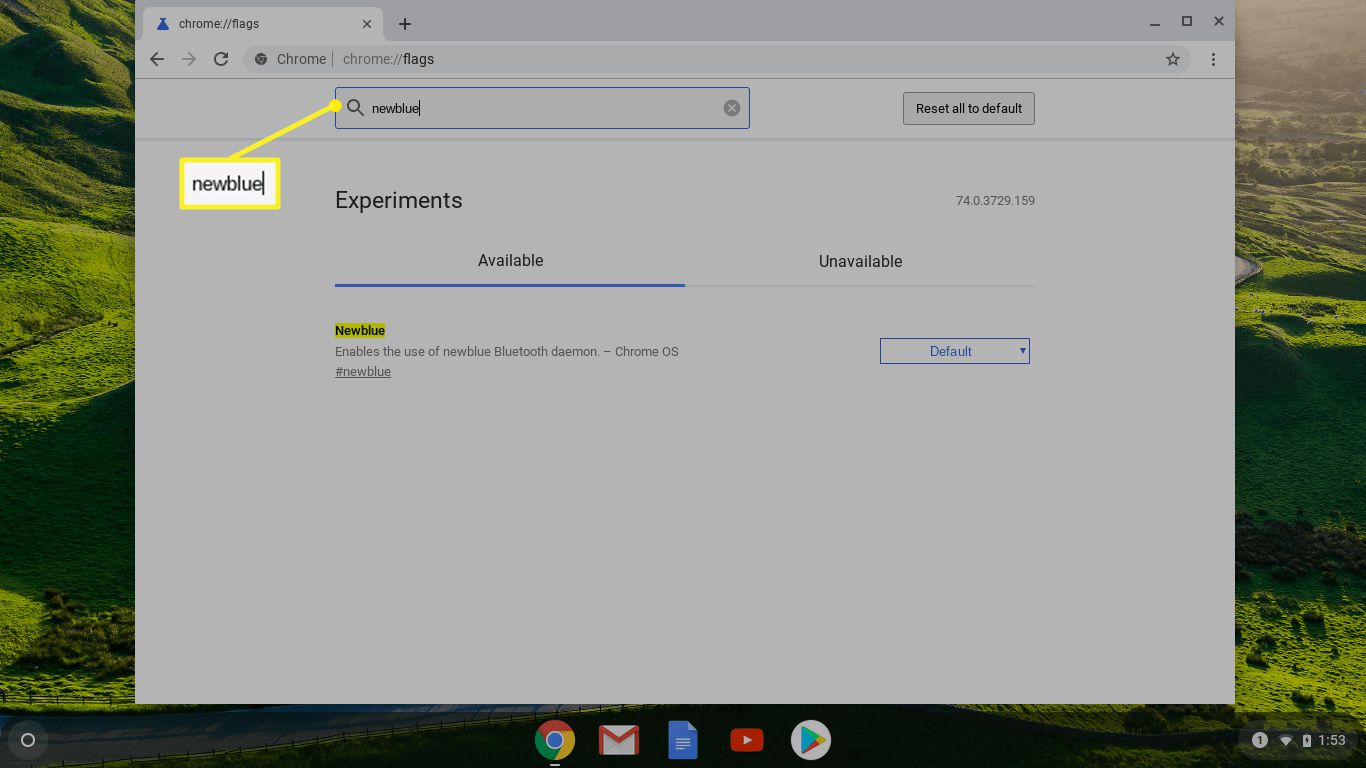 Newblue no Chrome OS