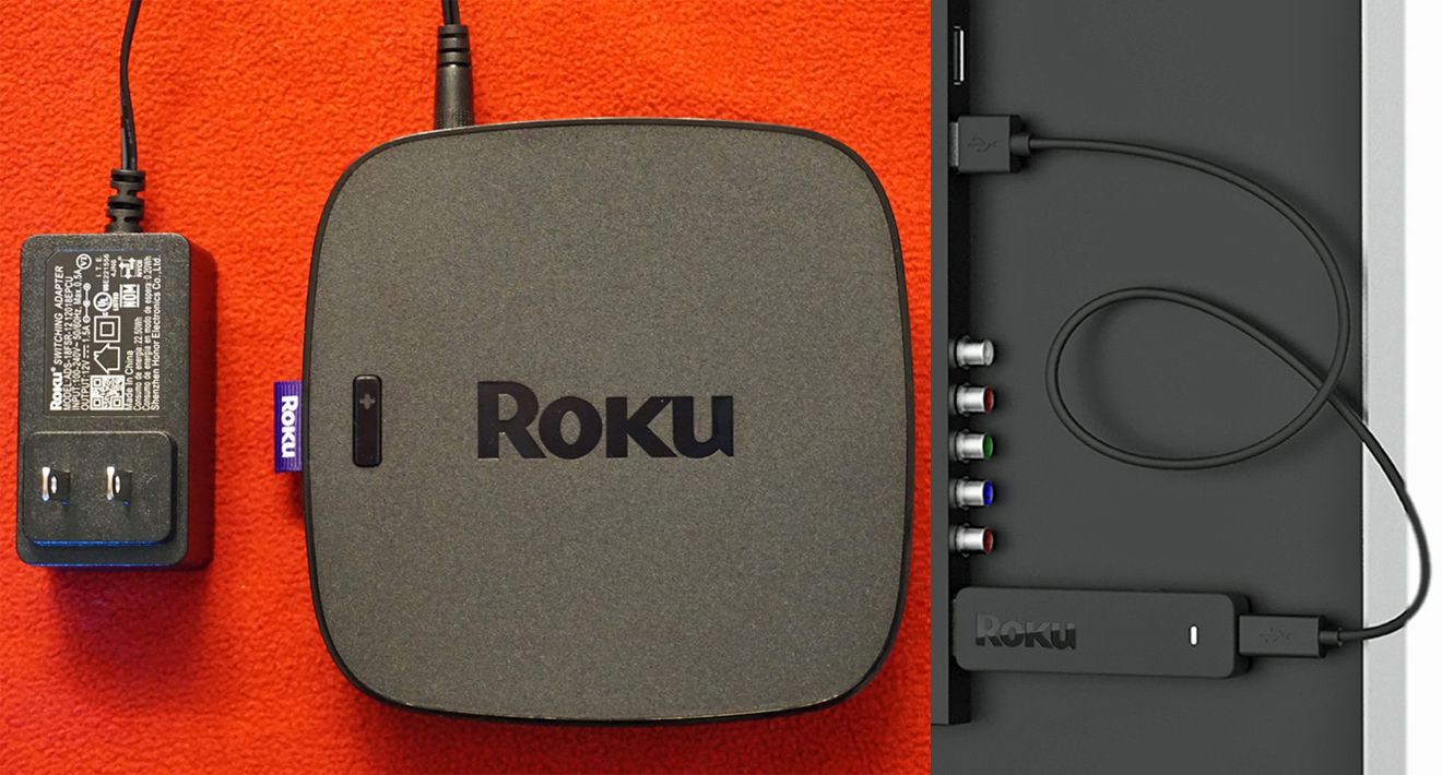 Roku Ultra e Streaming Stick - opções de alimentação CA e USB