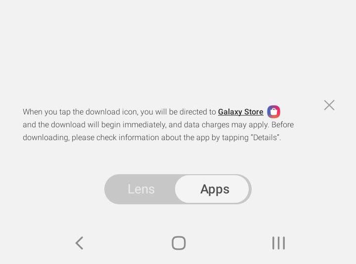 Apps no Bixby