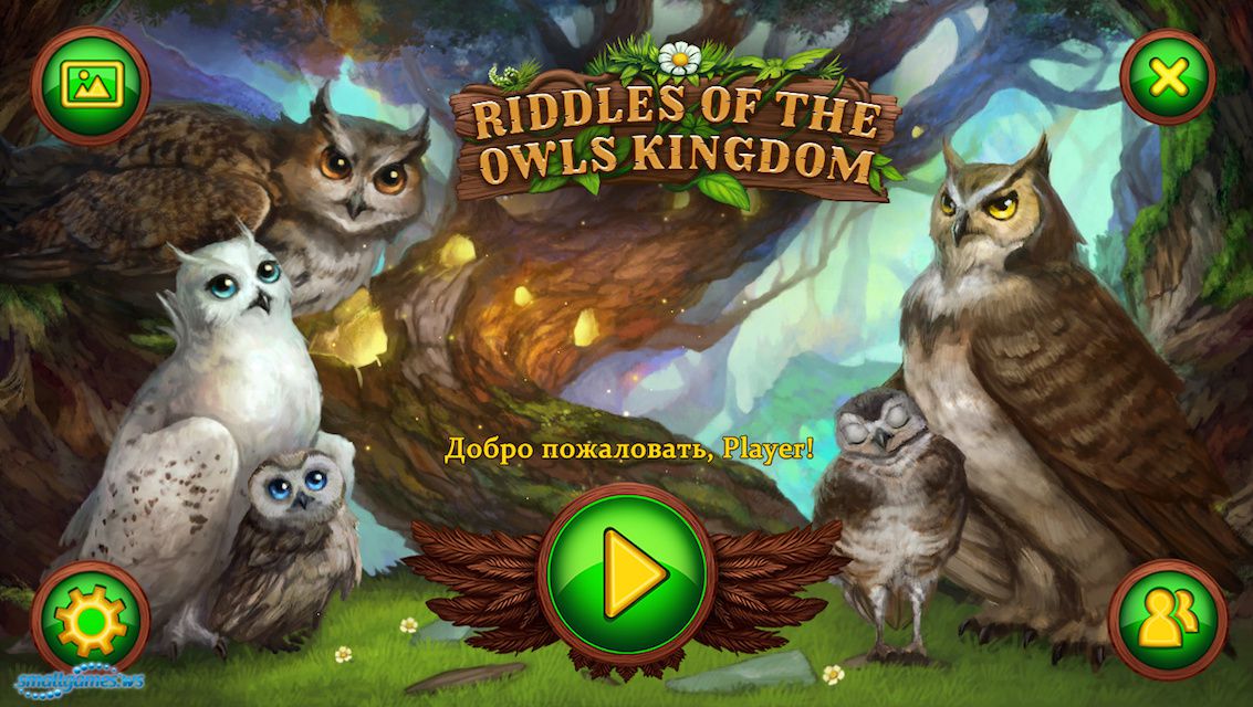 Logotipo do Riddles of the Owls Kingdom