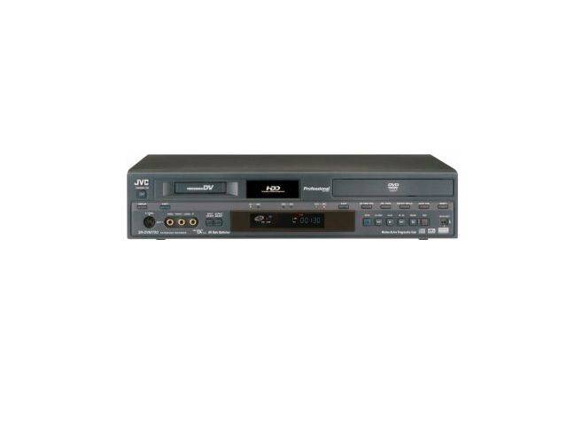 Gravador de combinação de DVD / miniDV / disco rígido JVC SR-DVM700US