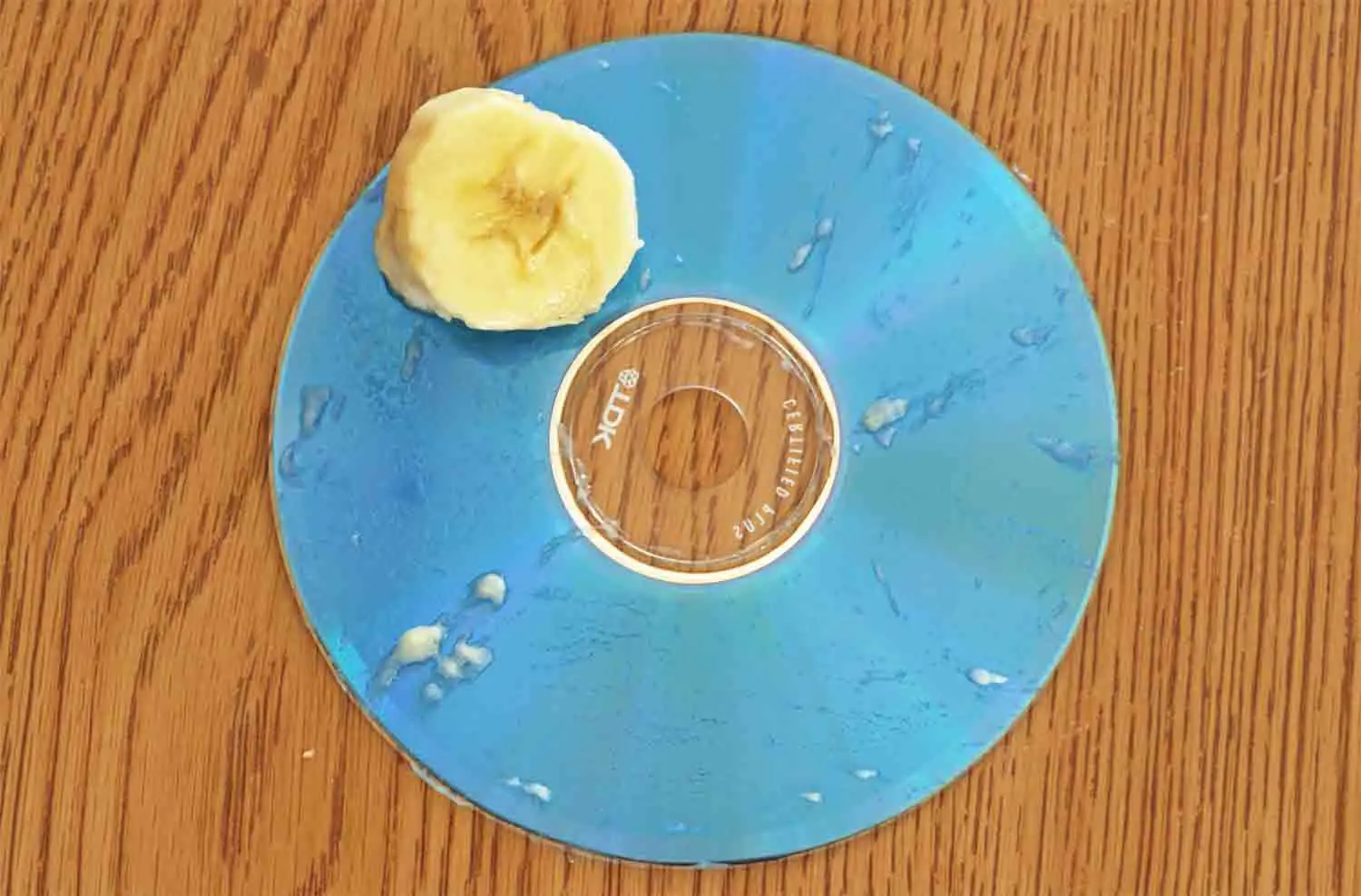 Consertando CD arranhado - Método Banana
