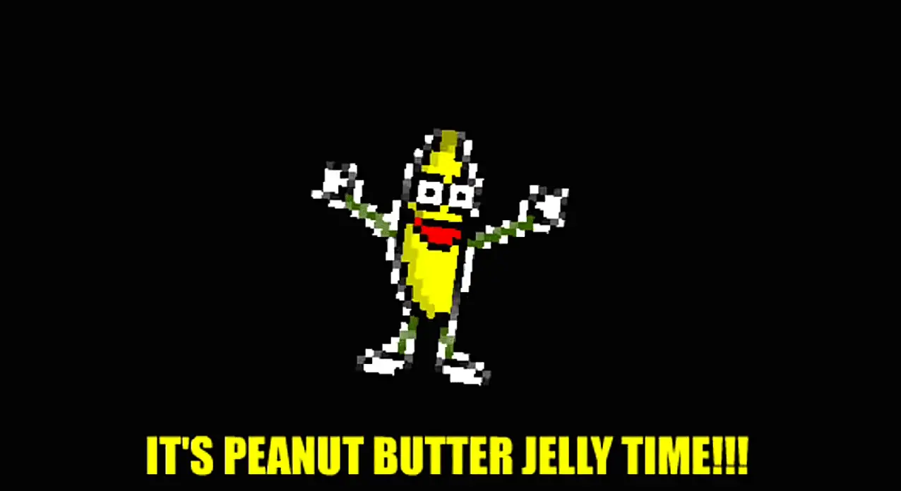 Captura de tela da Hora da Geléia de Manteiga de Amendoim