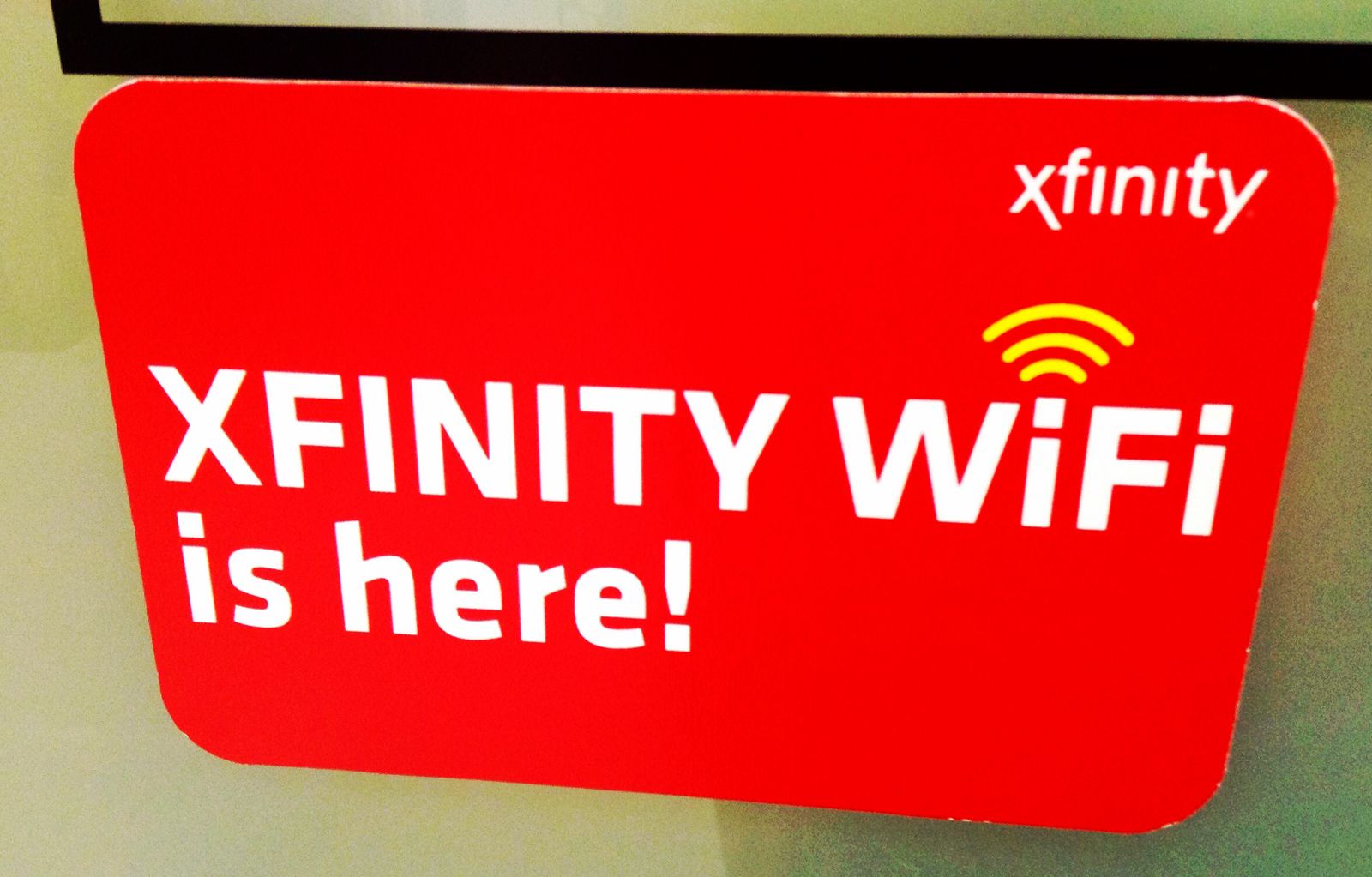 Sinal WiFi Xfinity