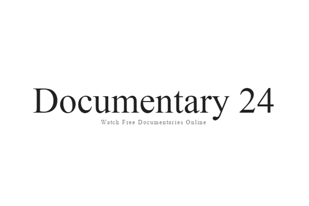 Logótipo para o site de visualização de documentários online grátis Documentário 24.