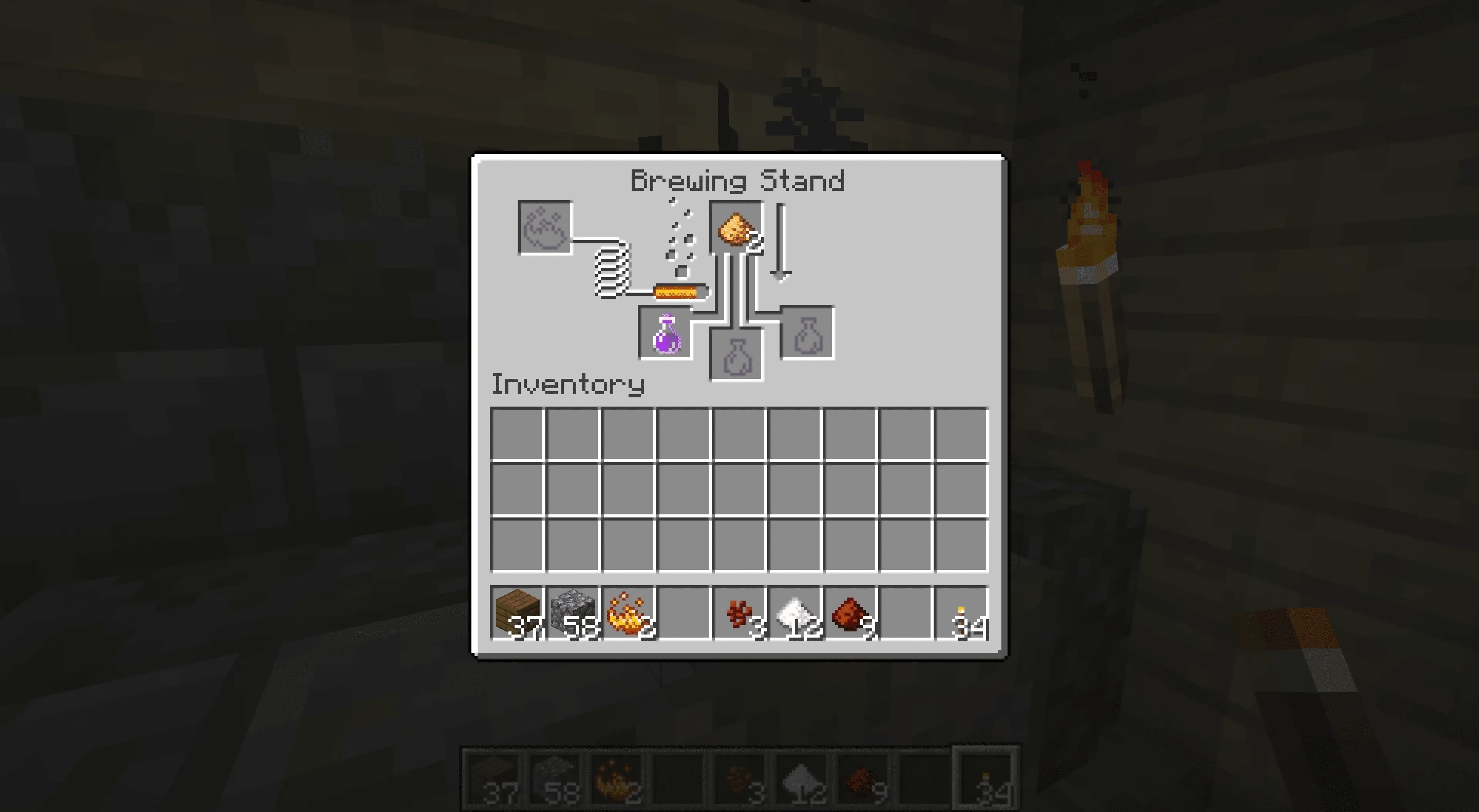 minecraft potion of harming