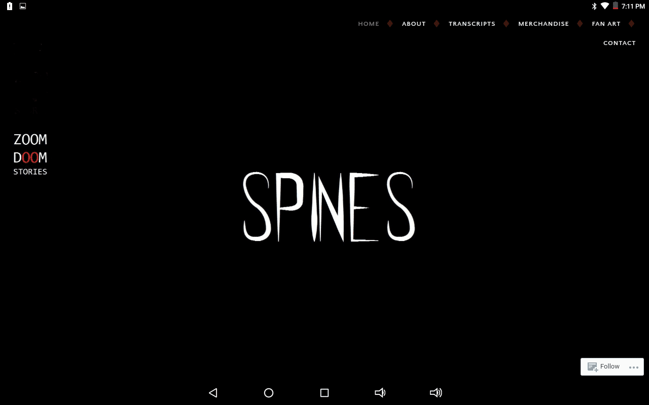 Página inicial da SPINES