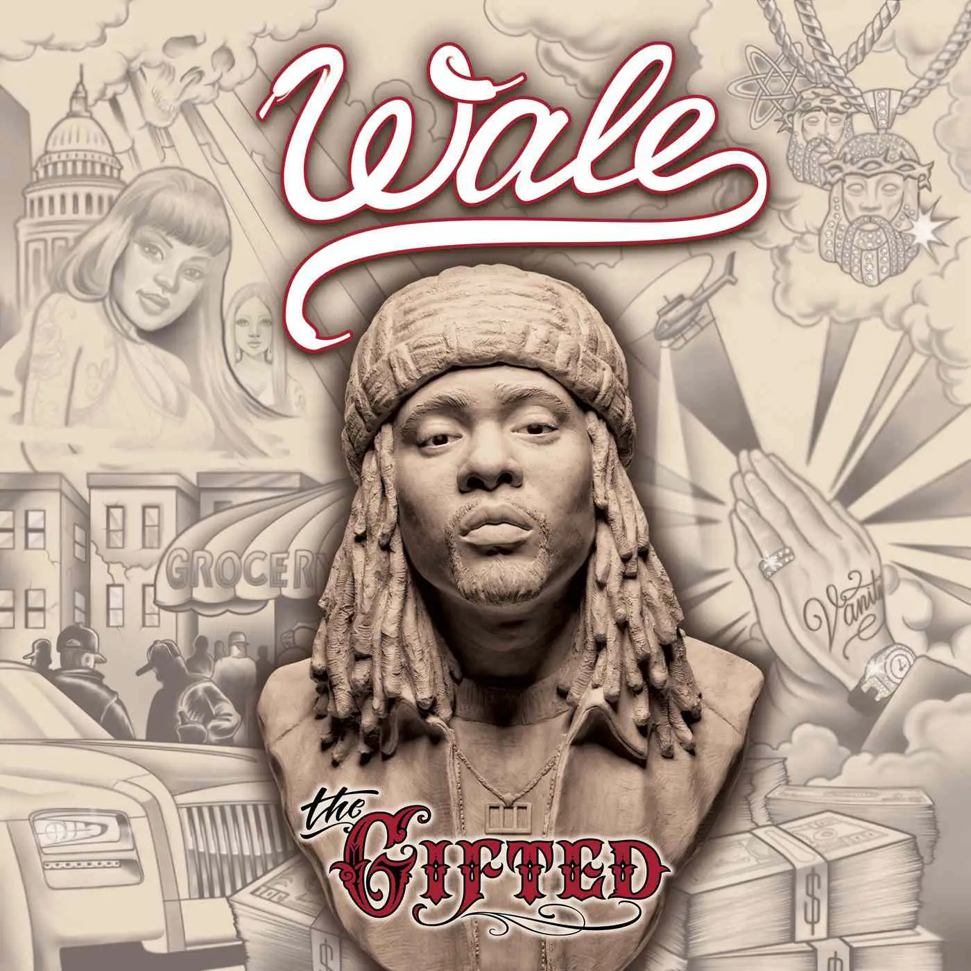 Capa do álbum The Gifted, Wale