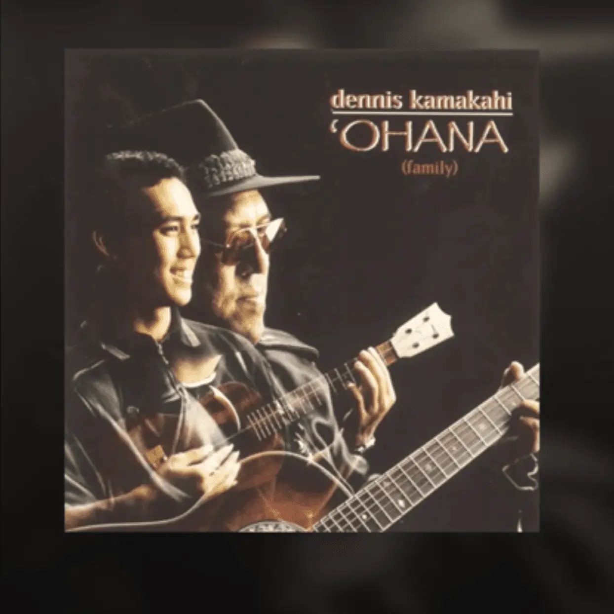 Capa do álbum 'Ohana, Dennis e David Kamakahi