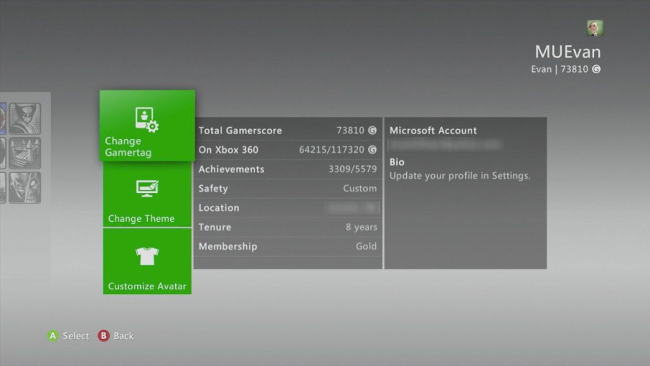 Análise do Gamerscore no Xbox 360.