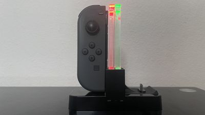 Nintendo Switch Joy-Con e base de carregamento do controlador