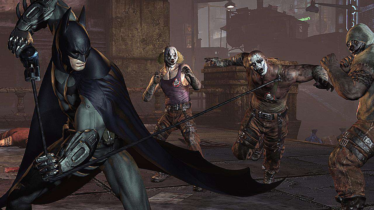 Captura de tela do Batman Arkham City