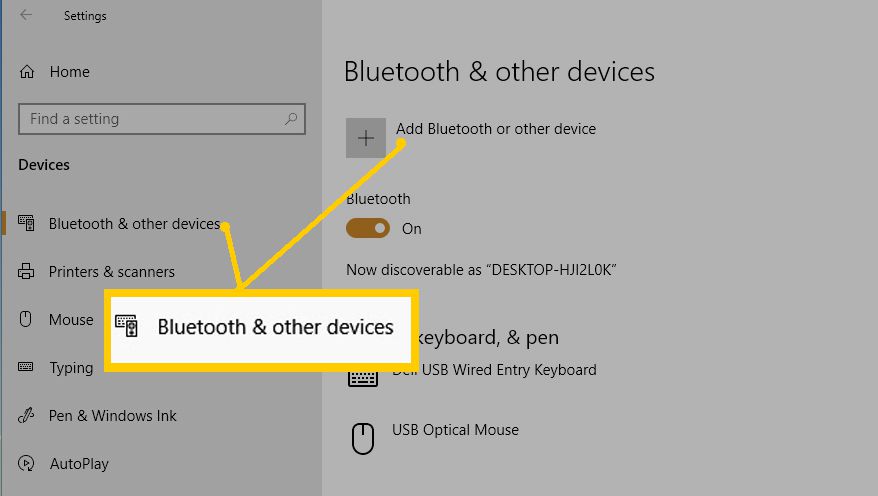 Espelhamento de PC / LG TV - Adicionar Bluetooth ou Outros Dispositivos