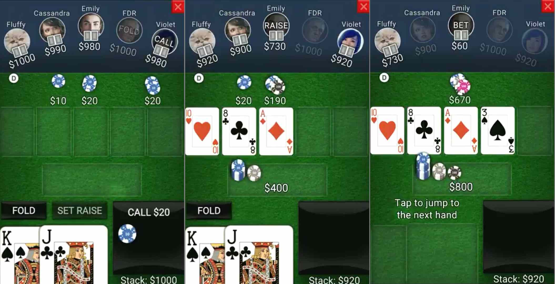 Aplicativo Texas Holdem Offline Poker