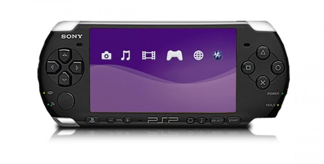 O Sony PSP 3000.