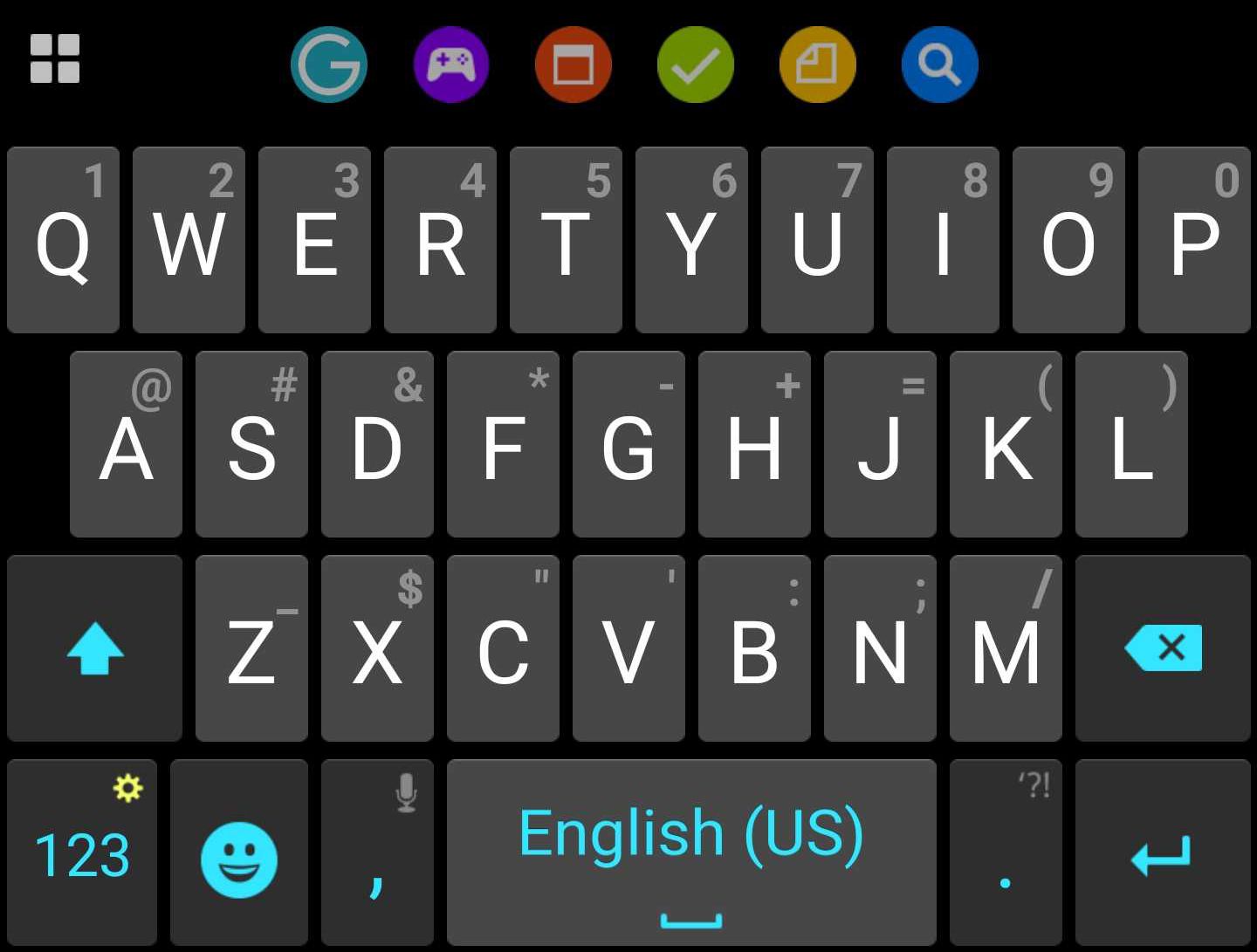 Teclado Ginger no Android