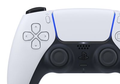 Controlador sem fio PlayStation 5 DualSense PS5 da Sony.