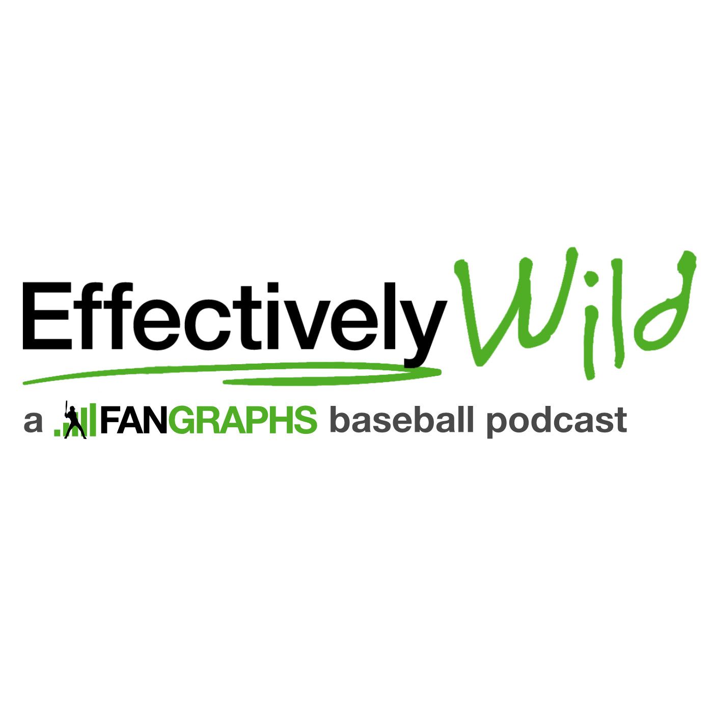 O logotipo do podcast do Effectively Wild