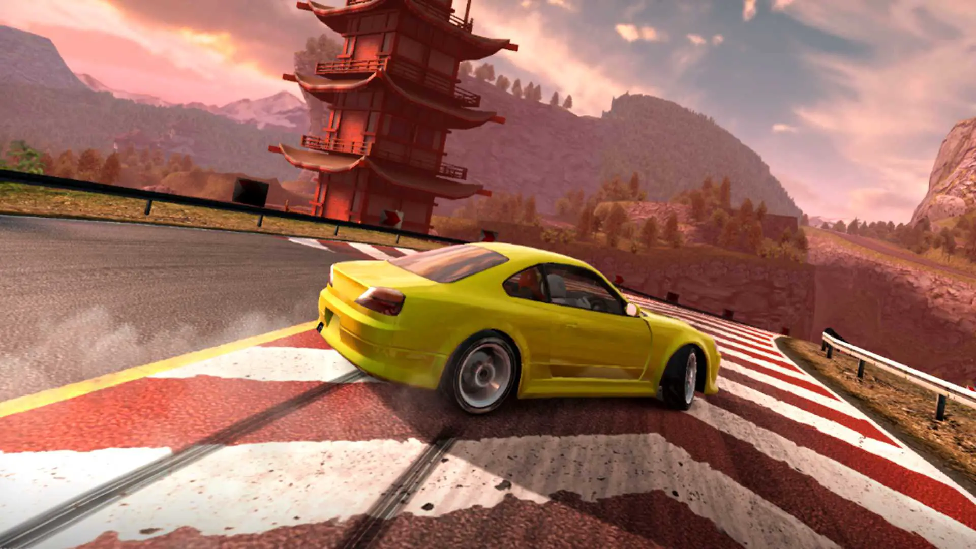 Uma captura de tela de CarX Drift Racing