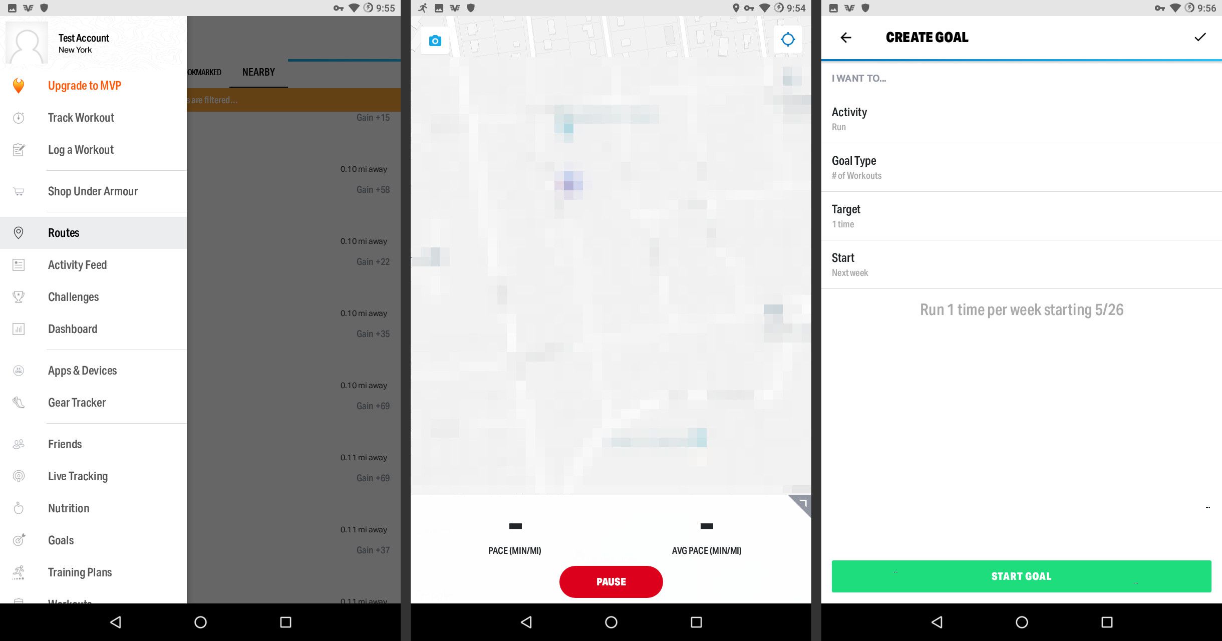 Map My Run para Android