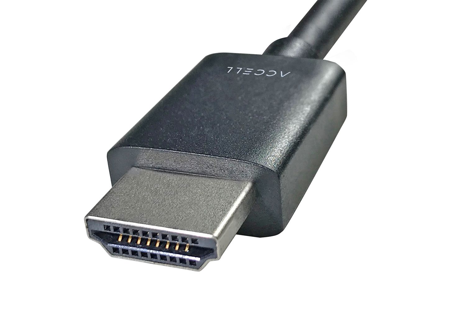 Exemplo de cabo de conexão HDMI 2.1