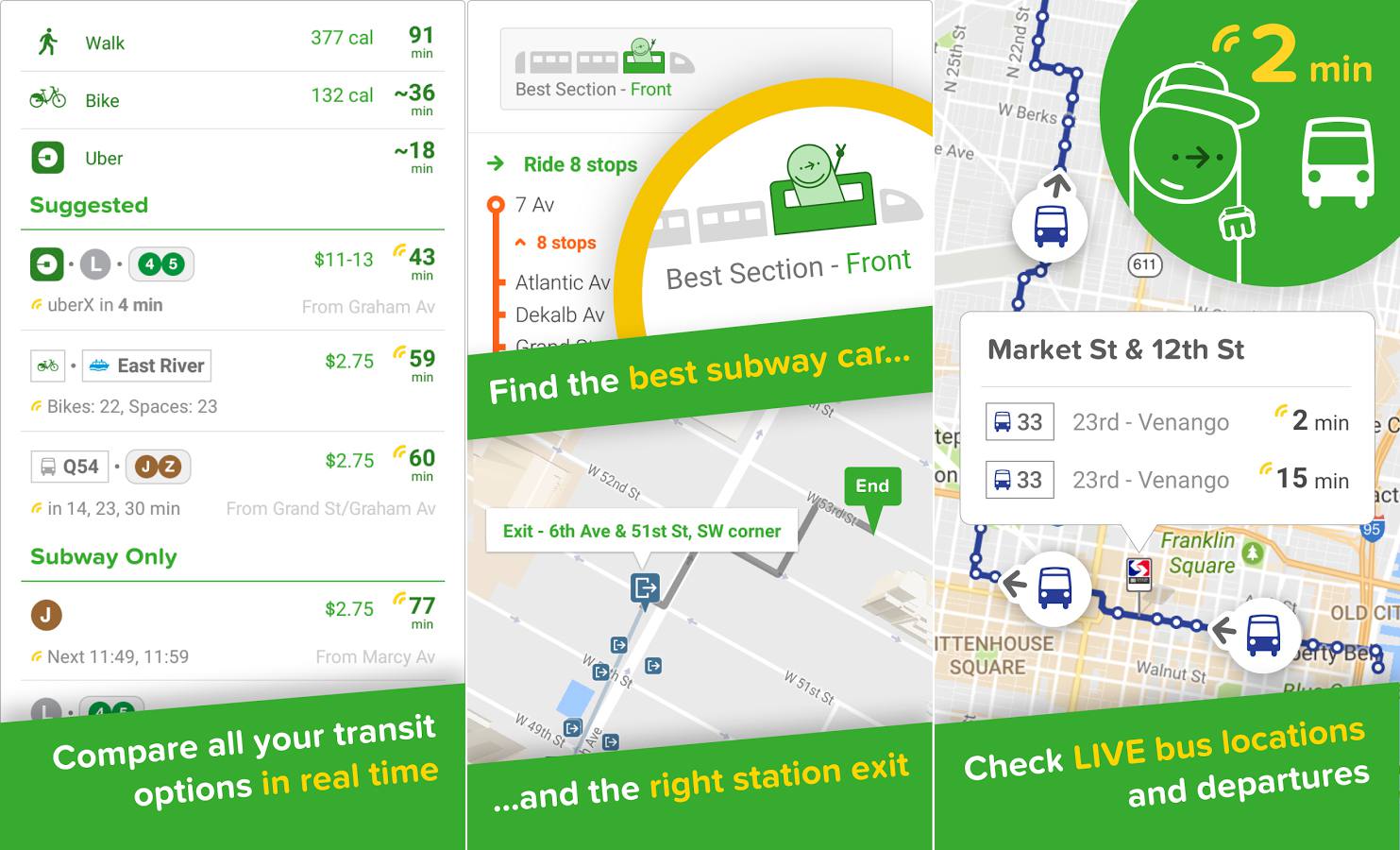 o aplicativo Citymapper Transit Navigation