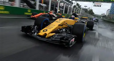 Captura de tela do F1 2017