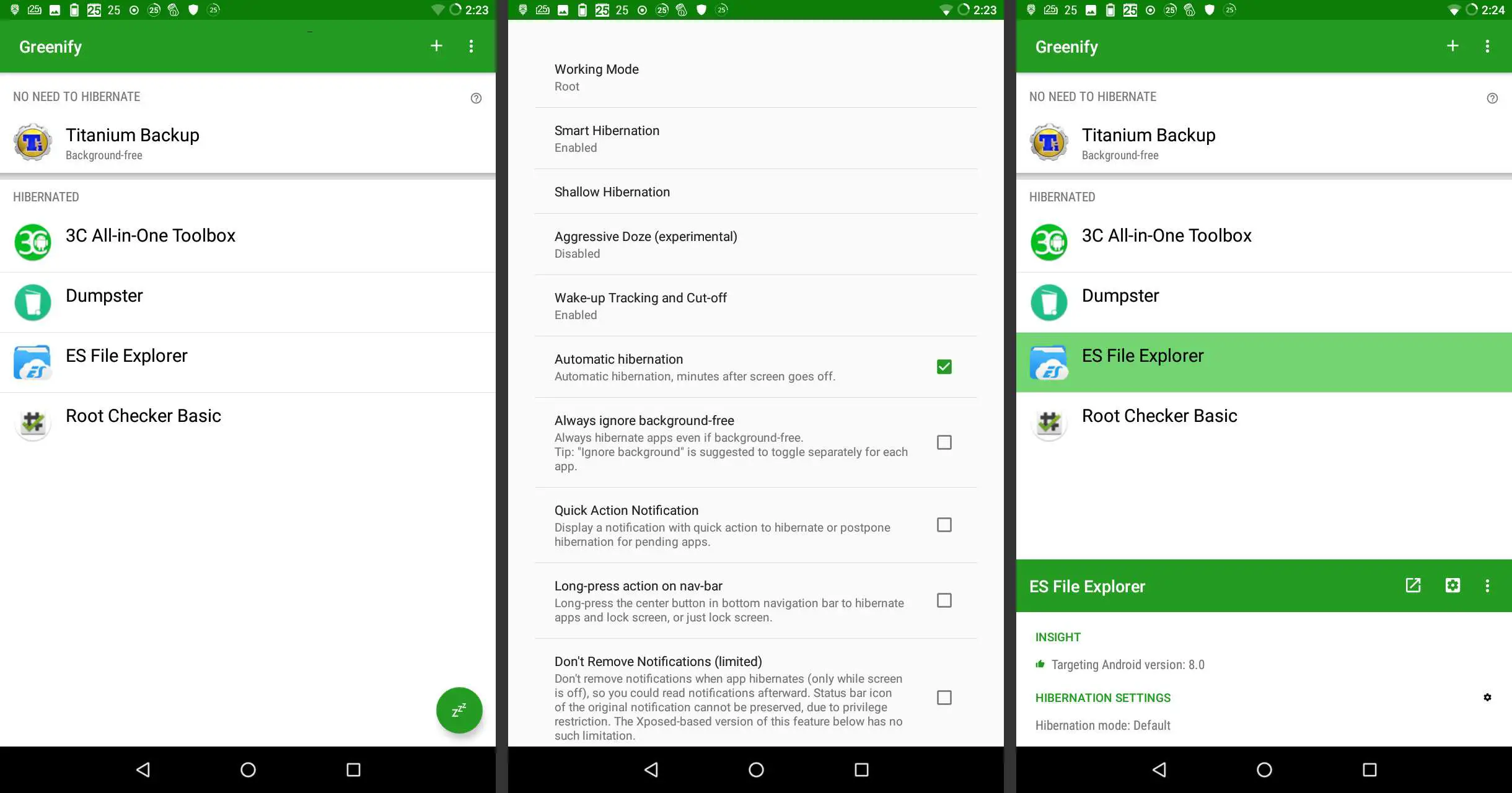 Greenify no Android