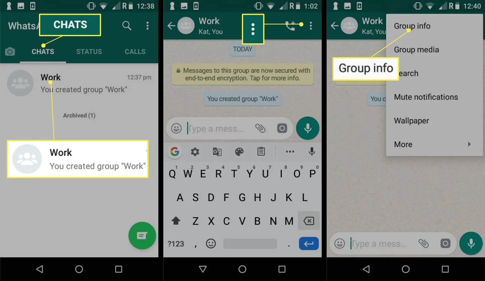 WhatsApp - adicionando membros no Android