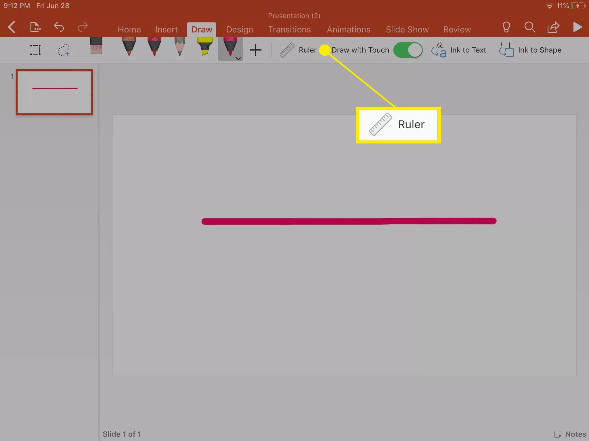 Adding Text To A Line In Powerpoint