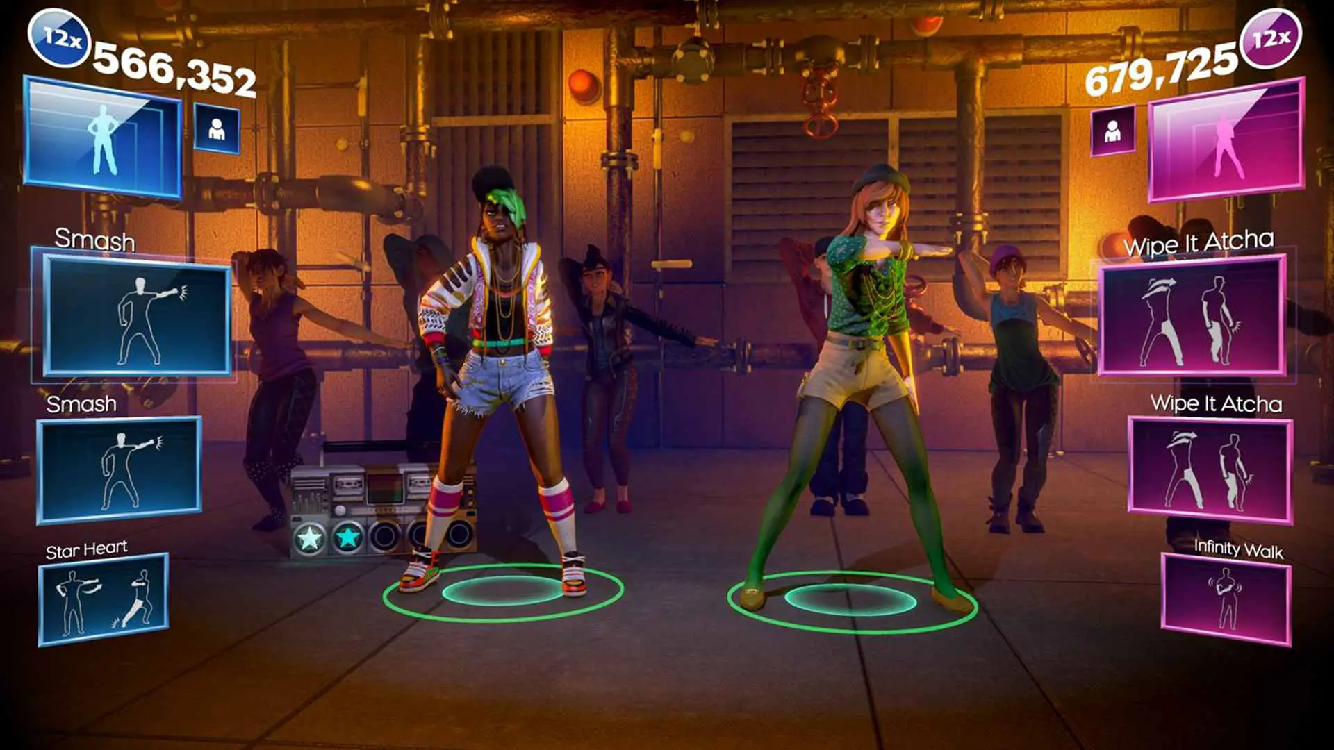 Dance Central Spotlight jogo de dança offline no Xbox One.
