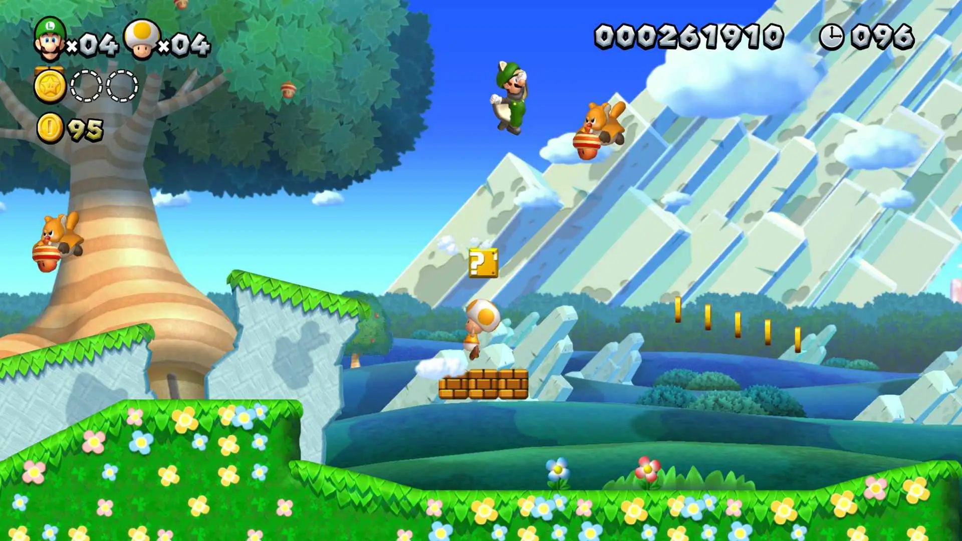 Novo videogame infantil off-line Super Mario U Deluxe.