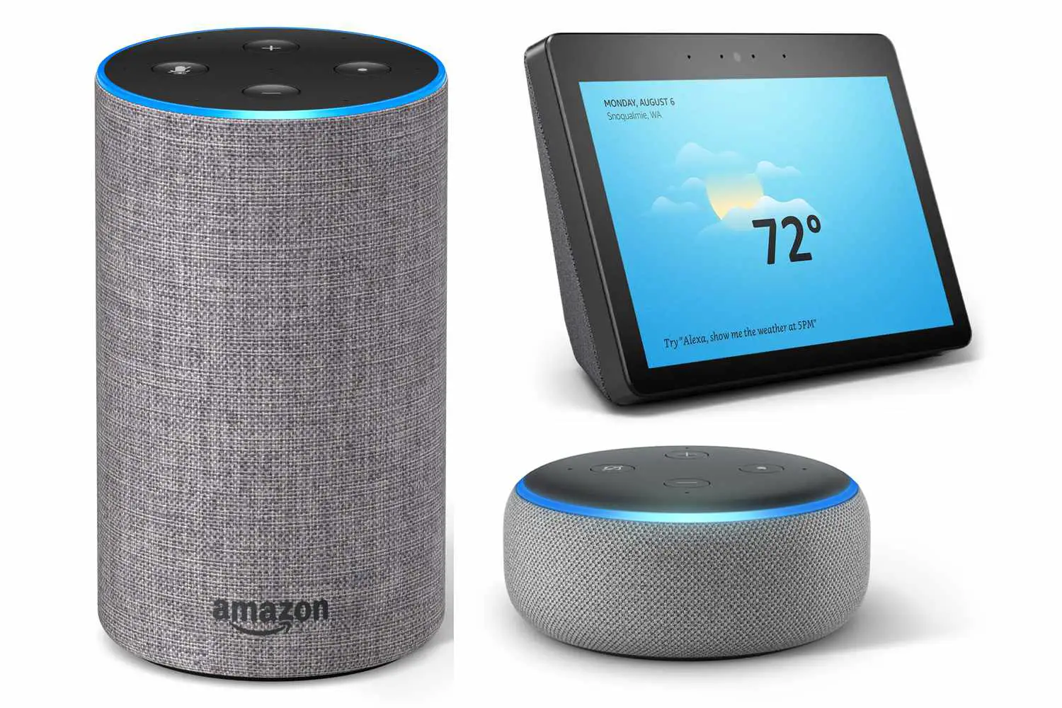 Amazon 2ª geração Echo, Dot e Show