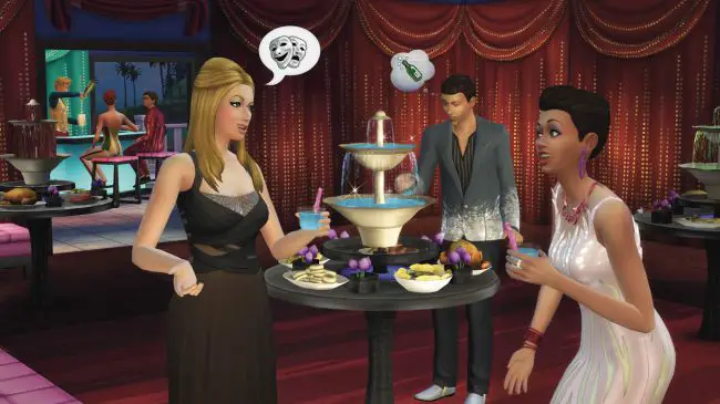 Tenha alguma personalidade, por favor, mude a maneira como os Sims interagem uns com os outros.
