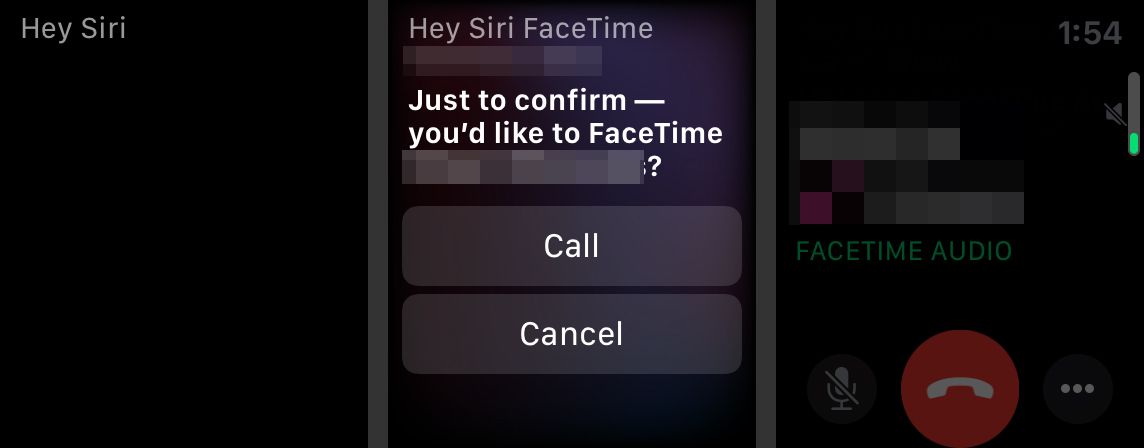 Olá, Siri, FaceTime, FaceTime Audio