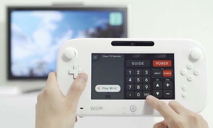 Você poderá usar o Wii U como controle remoto da TV