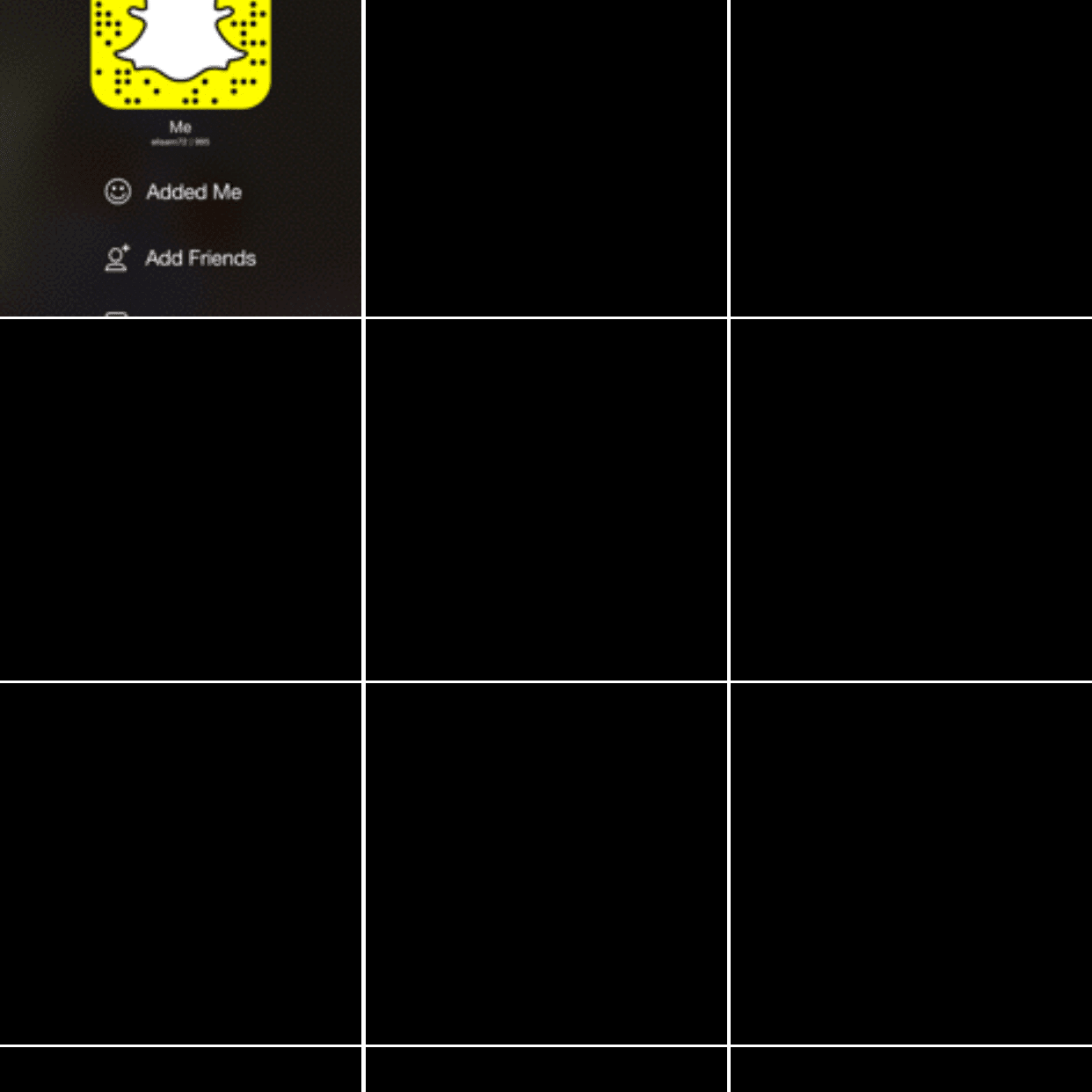 Rolo da câmera no Snapchat para iOS