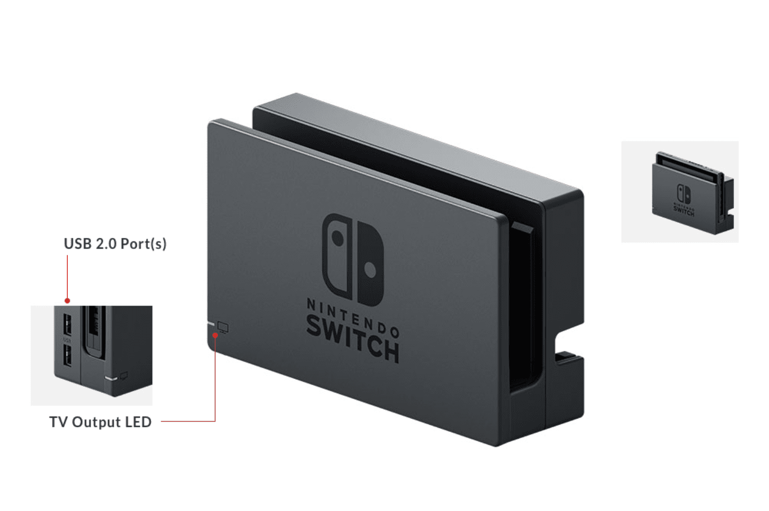 A frente do Nintendo Switch