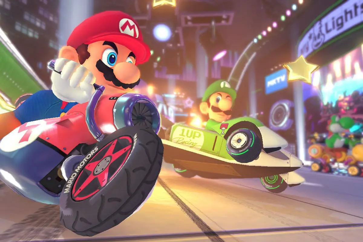 Captura de tela de Mario Kart 8 Deluxe