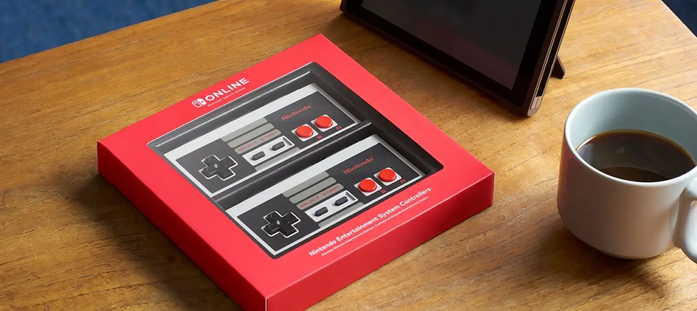 Controladores NES sem fio clássicos.