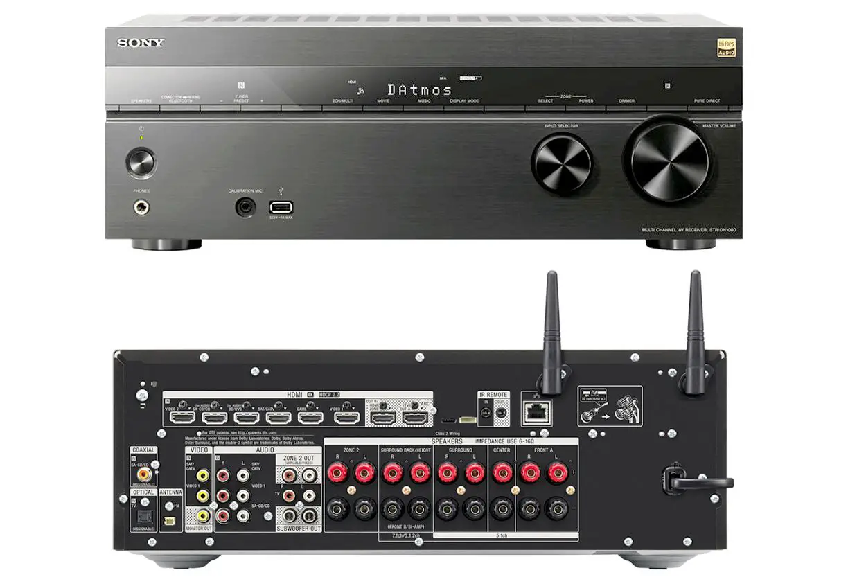 Receptor de home theater em rede Sony STR-DN1080