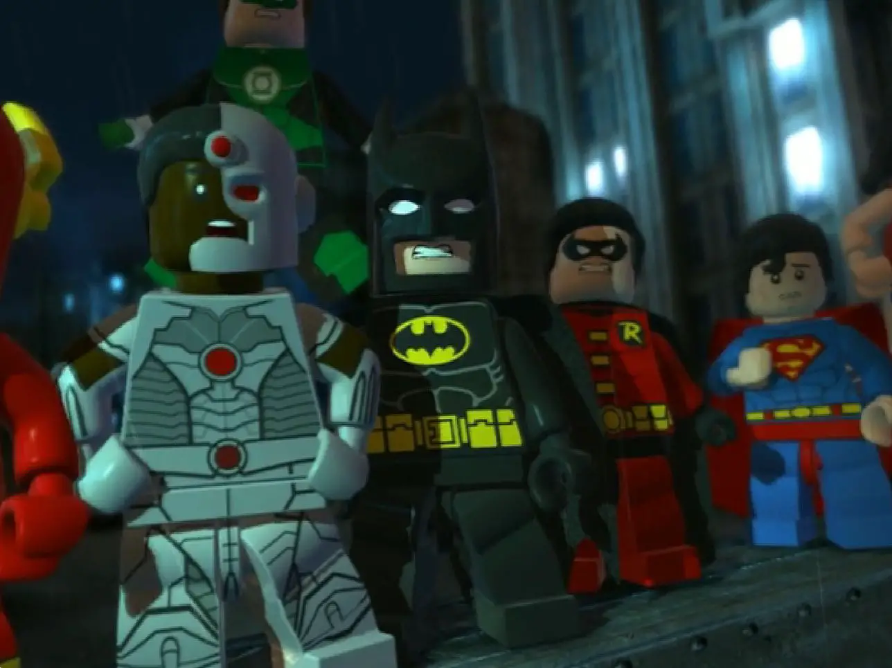 Lego Batman: captura de tela do DC Super Heroes