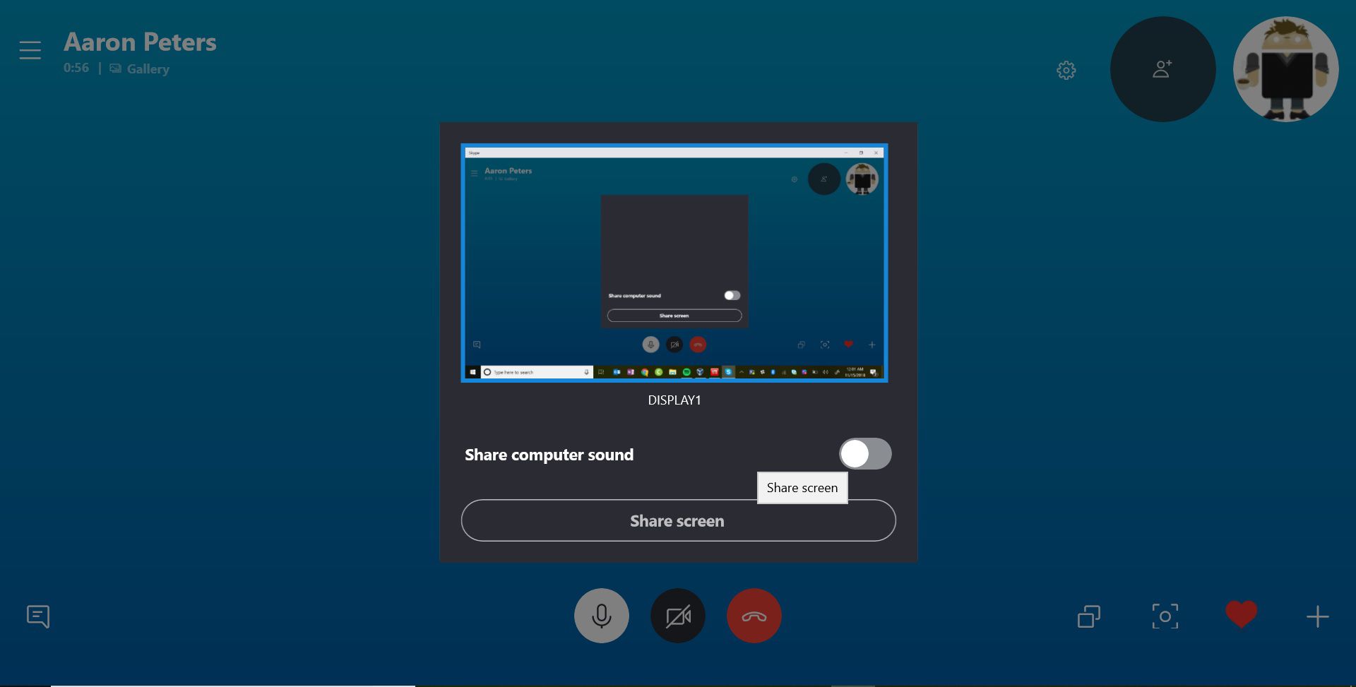 share screens on xbox for mac skype