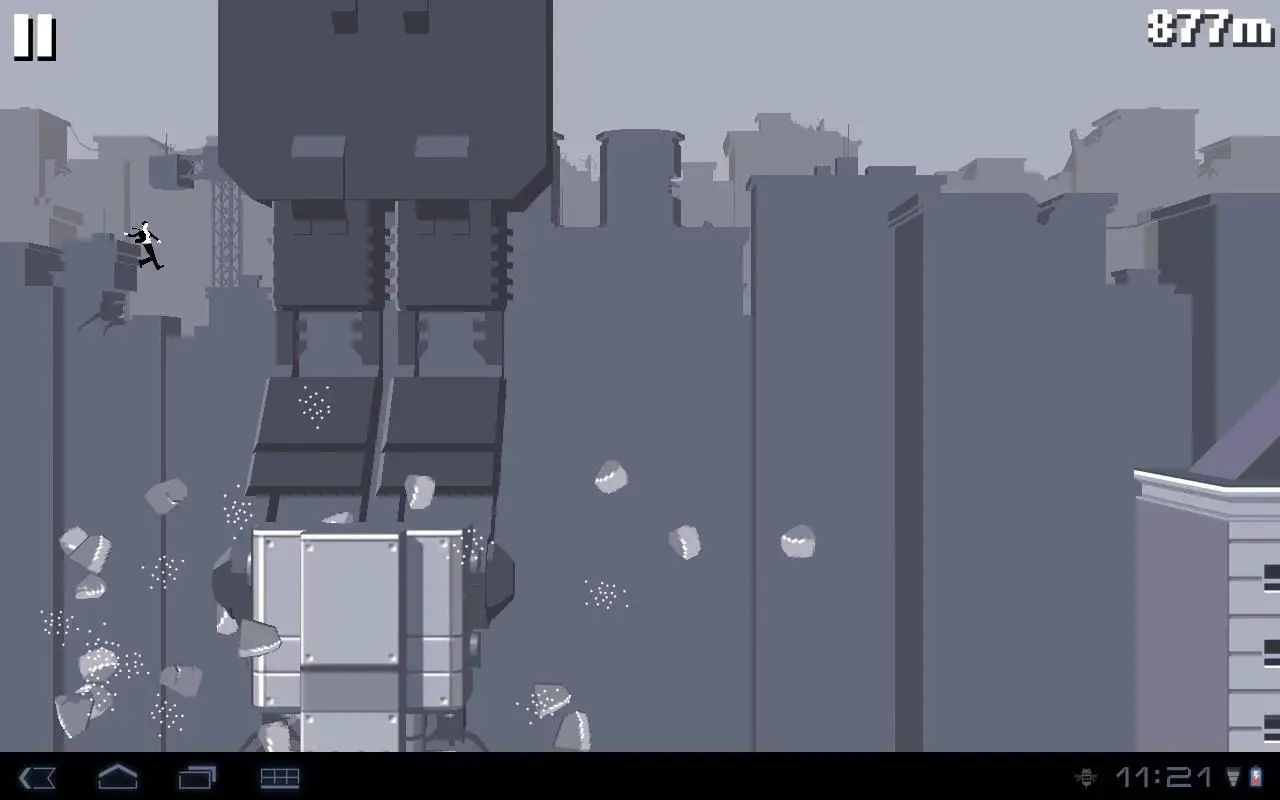 Captura de tela do jogo Canabalt