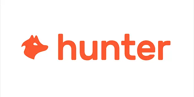 O logotipo da Hunter