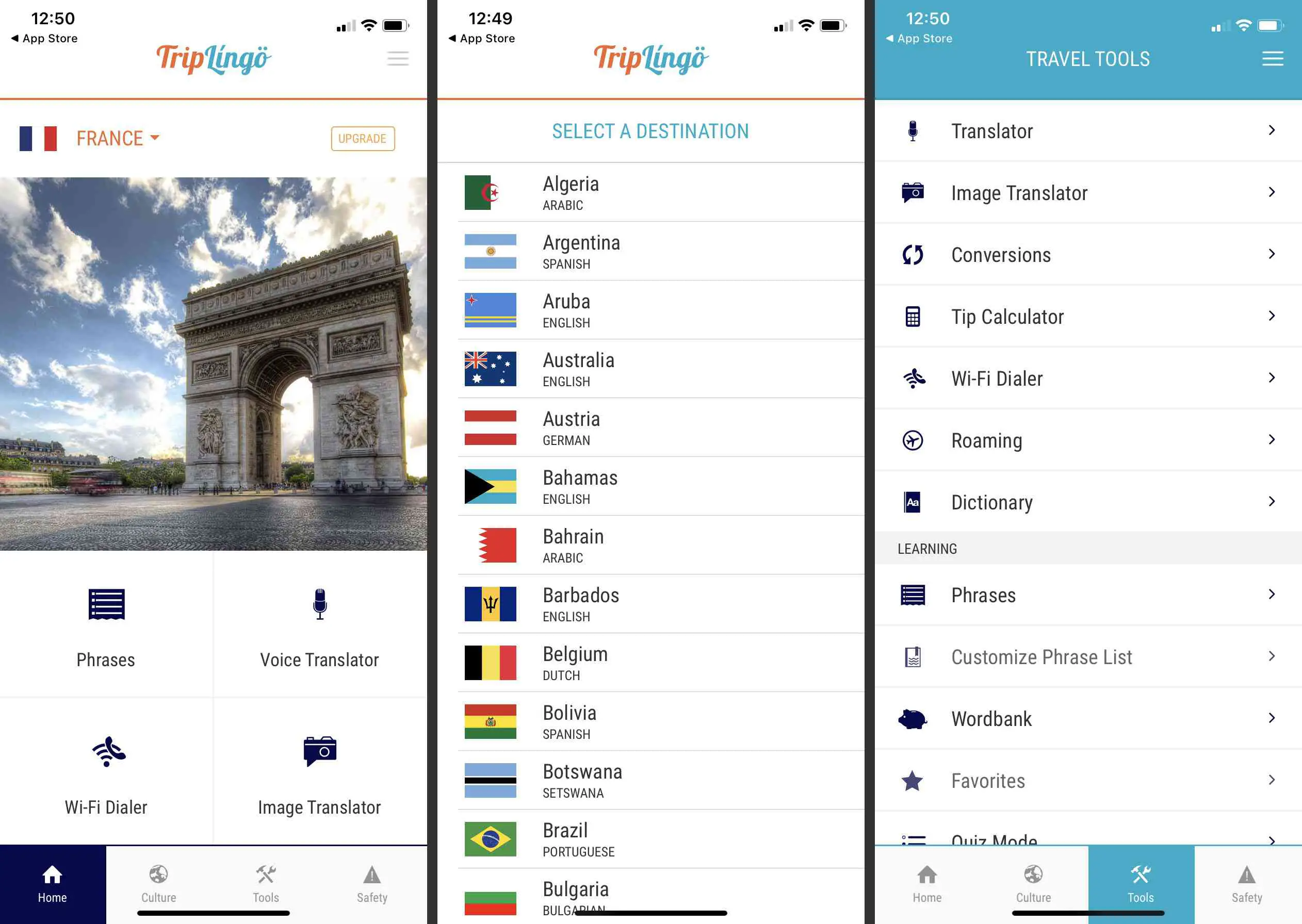 App Triplingo iOS